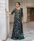 KHADDAR-3PC WITH KHADDAR PRINTED SHIRT & TROUSER-928