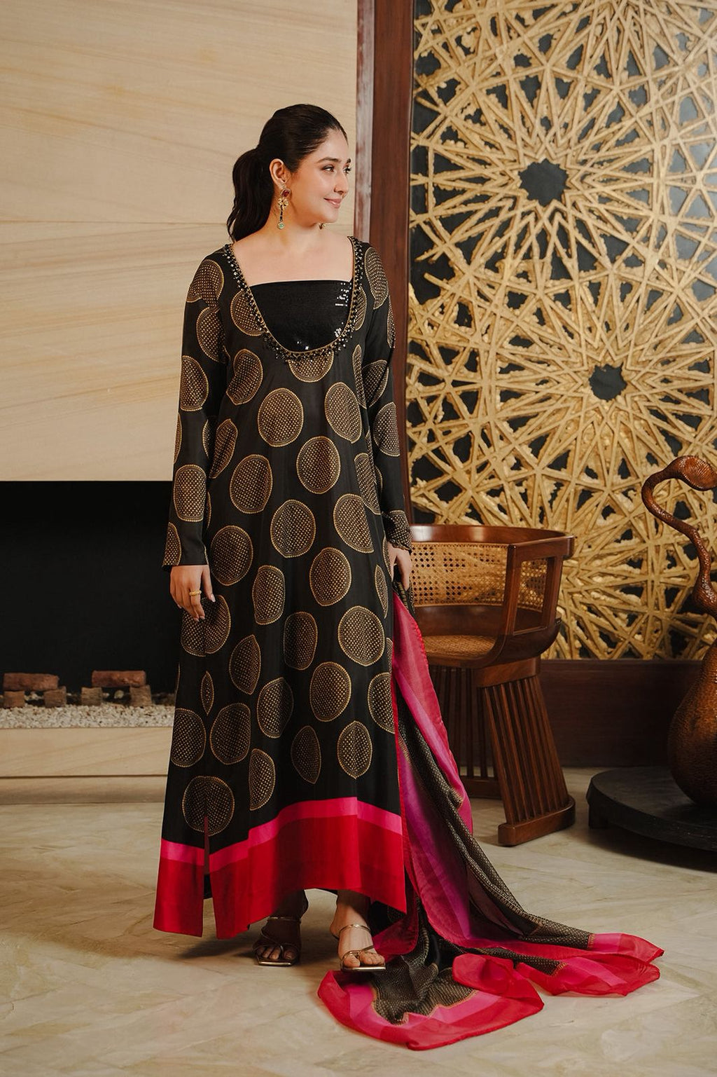 LULUSAR Silk 3PC Digital Printed-877