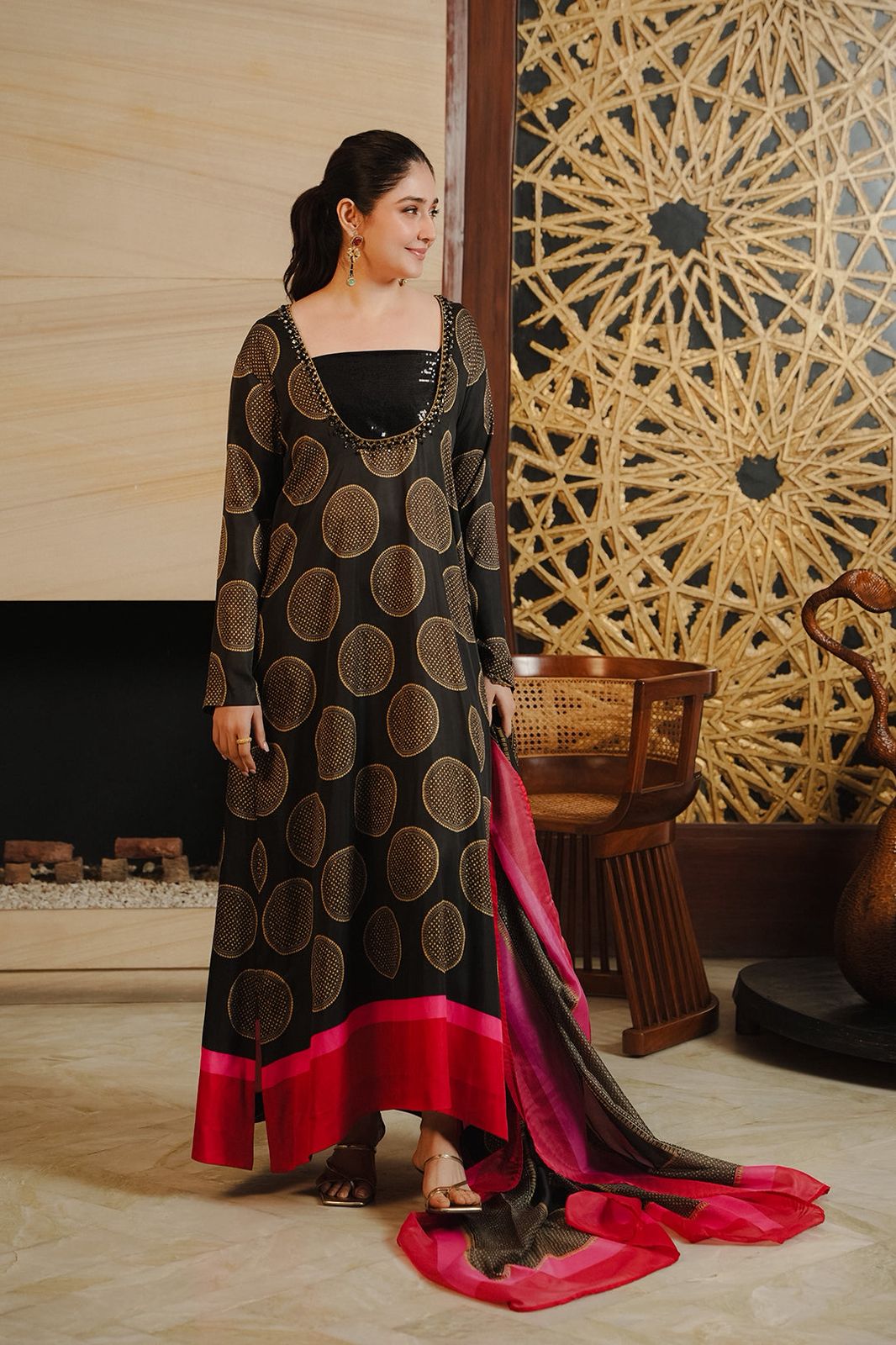 LULUSAR Silk 3PC Digital Printed-877